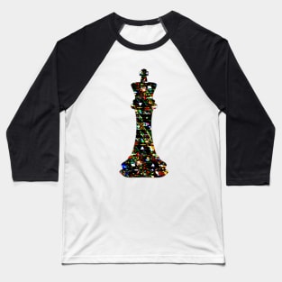 Chess Piece - The King 1 Baseball T-Shirt